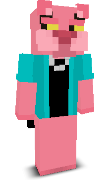 Front angle of Minecraft Skin of Glacitee