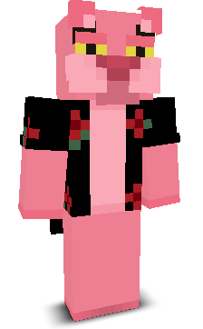 Front angle of Minecraft Skin of Glacitee