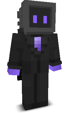 Front angle of Minecraft Skin of Krumbit