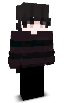 Front angle of Minecraft Skin of losttcause