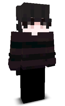 Front angle of Minecraft Skin of losttcause