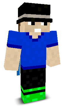 Front angle of Minecraft Skin of R0berto