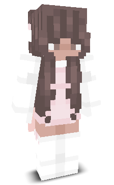 Front angle of Minecraft Skin of luvs