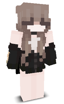 Front angle of Minecraft Skin of Kiss_