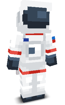 Front angle of Minecraft Skin of Anakn