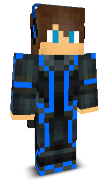 Front angle of Minecraft Skin of Prestige_PvP