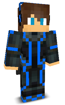 Front angle of Minecraft Skin of Prestige_PvP