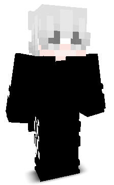 Front angle of Minecraft Skin of DragonF1