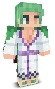 Front angle of Minecraft Skin of Zenection