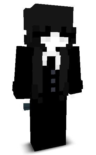 Front angle of Minecraft Skin of Velighted