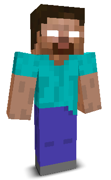 Front angle of Minecraft Skin of mosesmoses