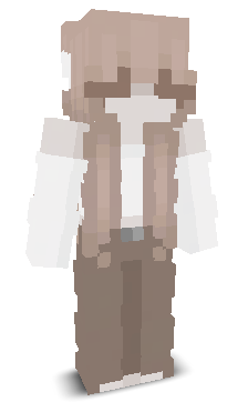 Front angle of Minecraft Skin of Auerie