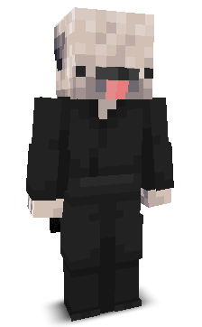 Front angle of Minecraft Skin of Puggified
