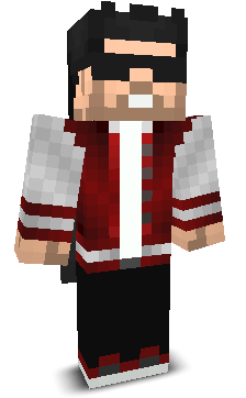 Front angle of Minecraft Skin of Soopyboo32