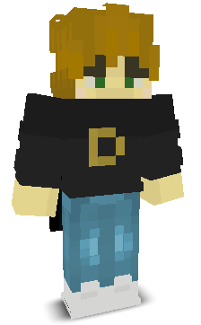 Front angle of Minecraft Skin of Dulkir