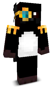 Front angle of Minecraft Skin of ItsNature