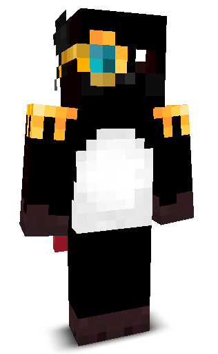 Front angle of Minecraft Skin of ItsNature