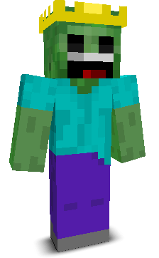 Front angle of Minecraft Skin of LlamaLad7