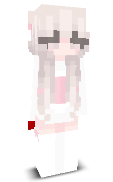 Front angle of Minecraft Skin of Daeya
