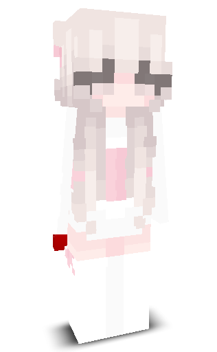 Front angle of Minecraft Skin of Daeya