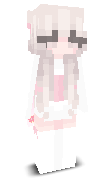 Front angle of Minecraft Skin of Daeya